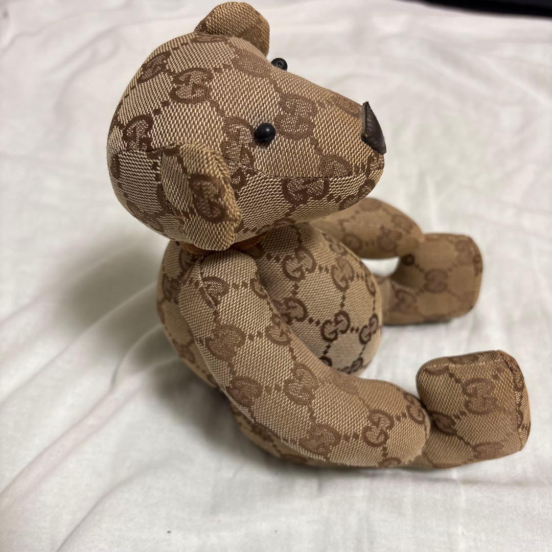 【希少品】GUCCI テディベア GGキャンバス