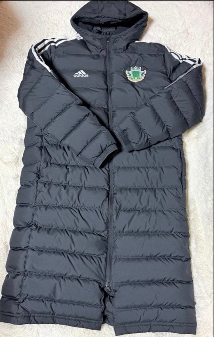 【超美品】adidas×松本山雅FC ロングダウンコート XOサイズ