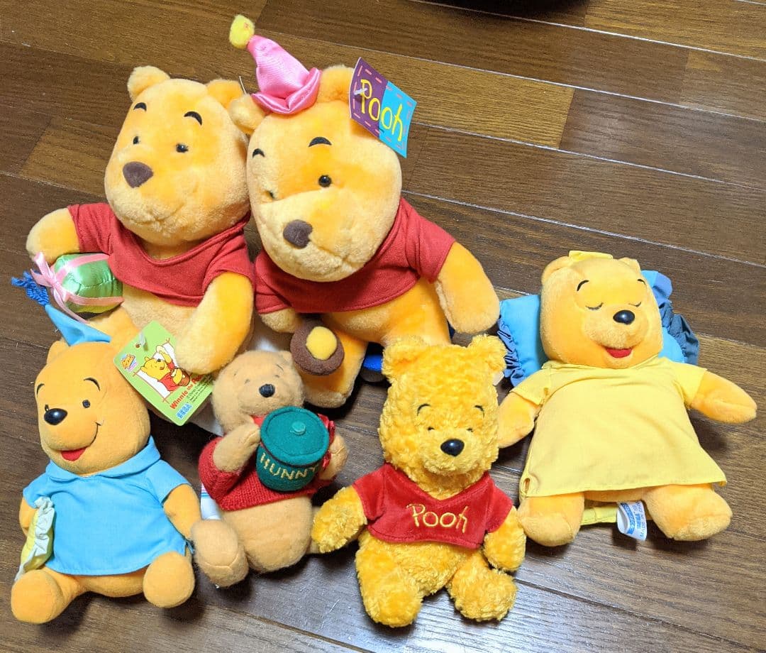 くまのプーさん　ぬいぐるみ　まとめ売り