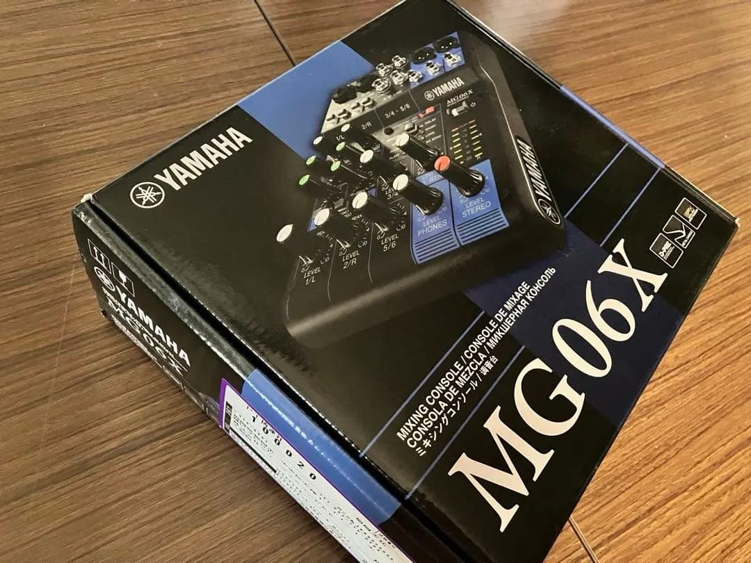配信機器・PA機器・レコーディング機器 YAMAHA MG06X