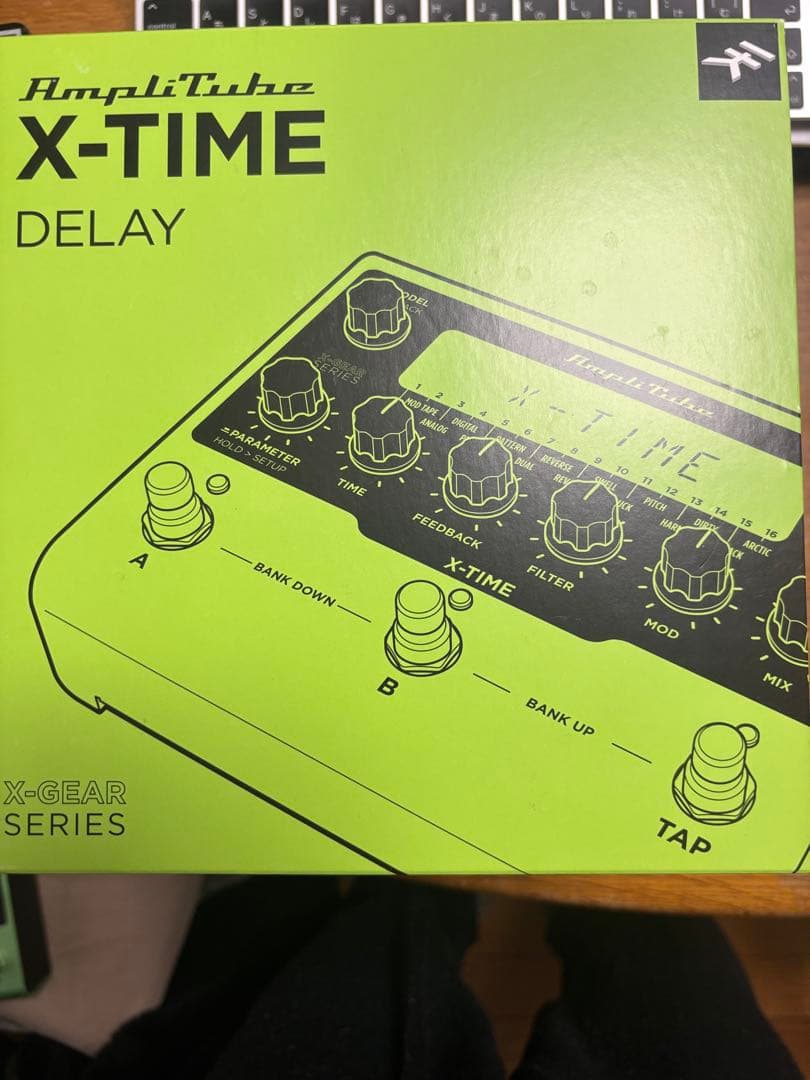 AmpliTube X-TIME ギターエフェクター 本体