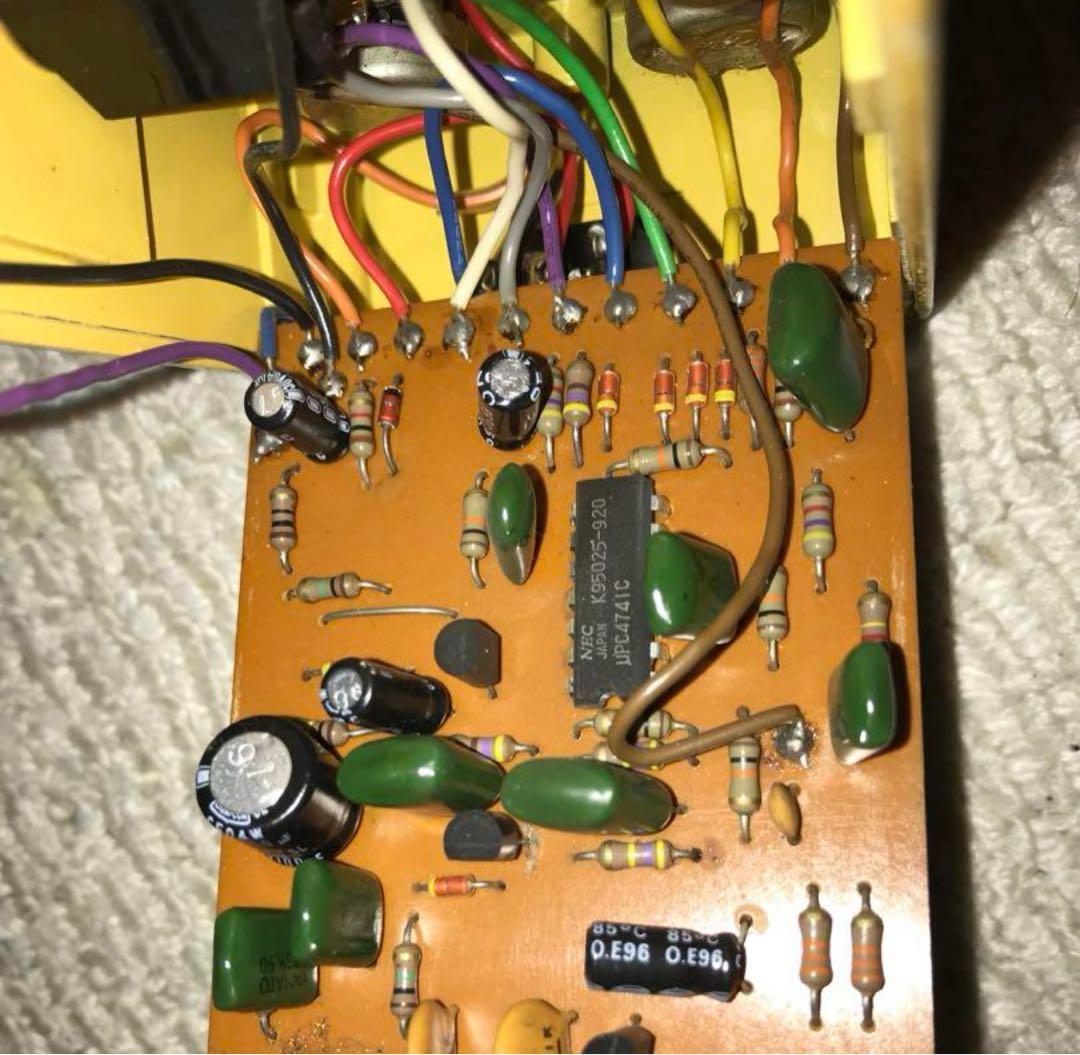 BOSS OD-1 クワッドオペアンプ　μPC4741C