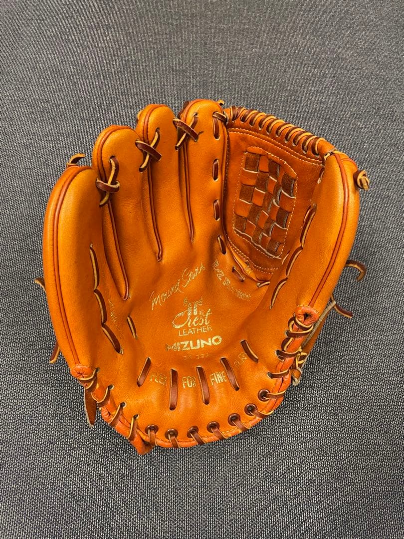 レア！　美津濃　ミズノ　廃盤ラベル　ビンテージ　MIZUNO 野球 軟式グローブ