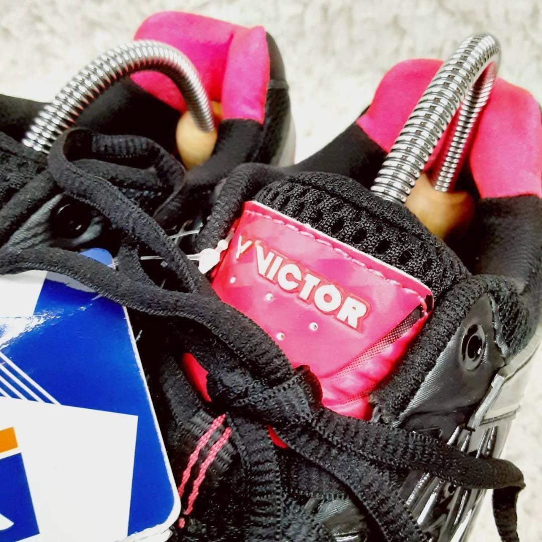 新品未使用27.5㎝◎VICTOR SH-LYDQ バトミントンシューズ ピンク