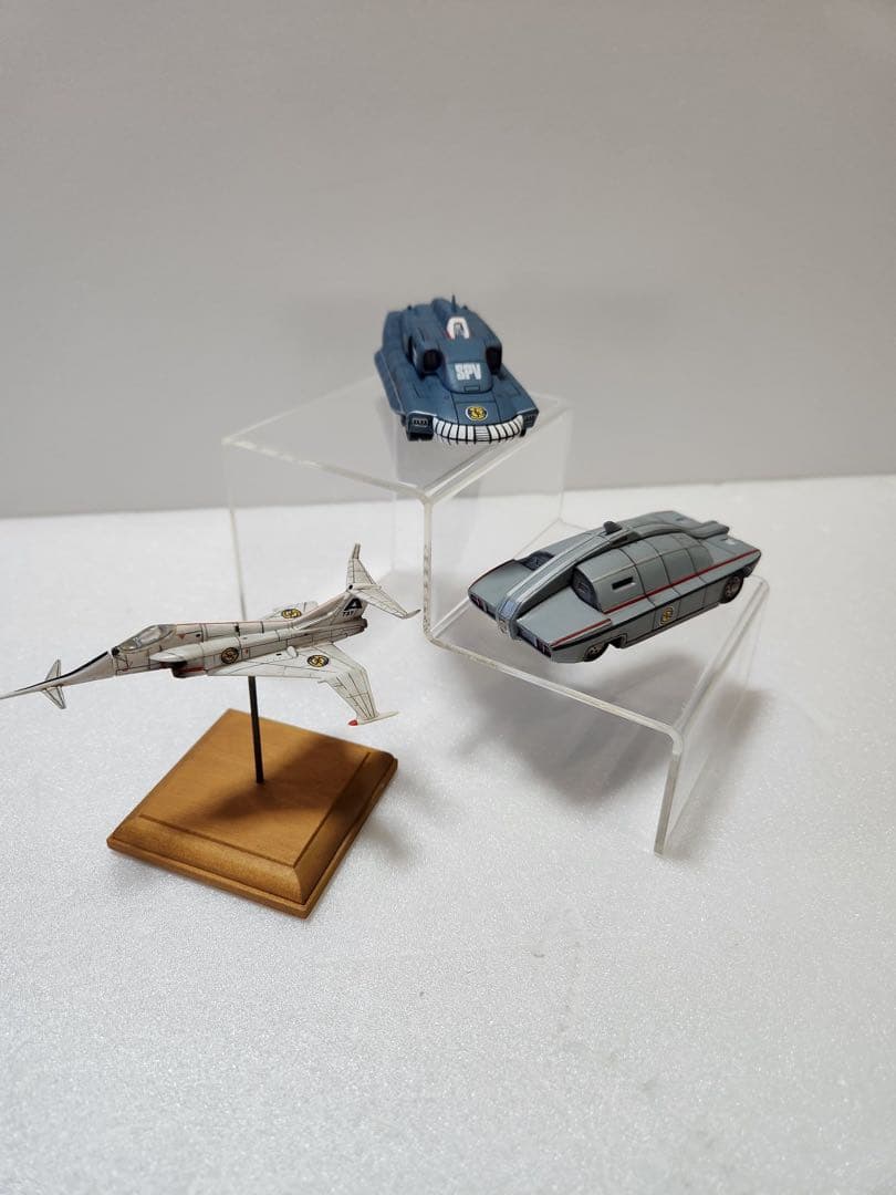 キャプテンスカーレット パトロールカー　イマイ　プラモデル完成品 輝く光沢！￼