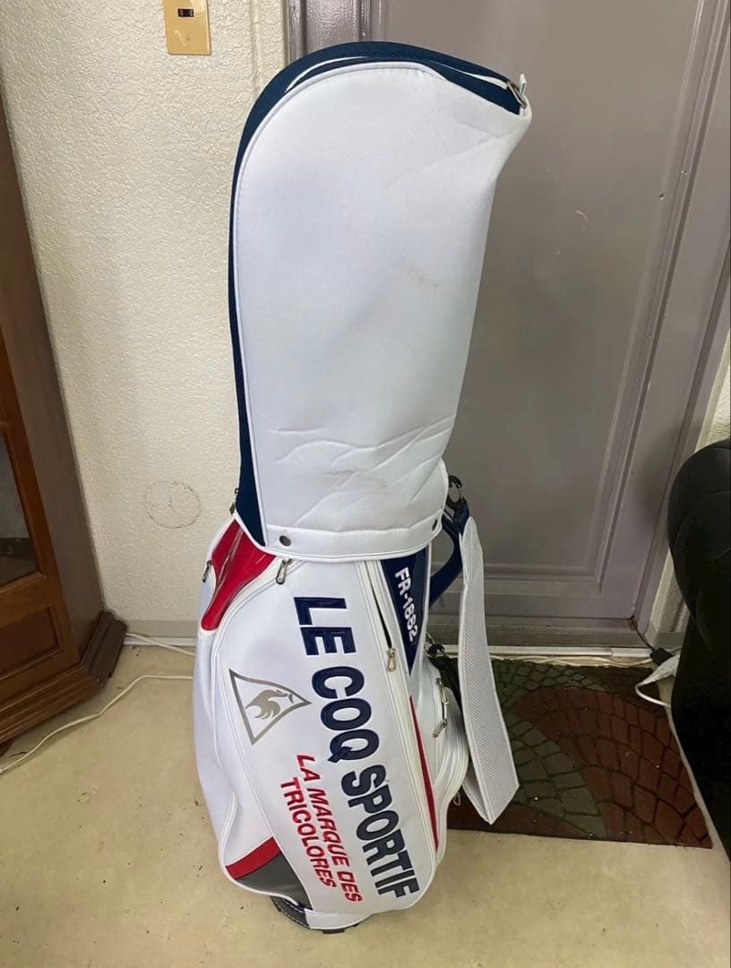 【美品】LE COQ SPORTIF キャディバッグ｜自立式・即購入OK