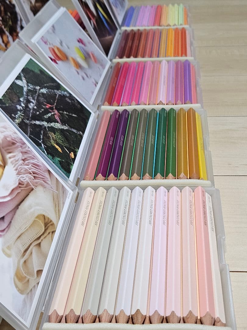 フェリシモ500色の色えんぴつ TOKYO SEEDS 全セット 未使用 希少品