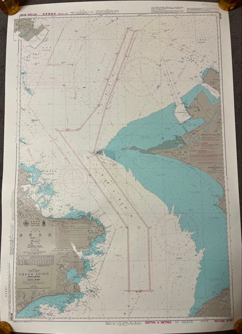 海図 航海図 東京湾 12枚 まとめ売り インテリア