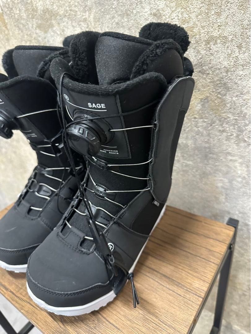㉑RIDE SAGE 24cm レディース　ブーツ