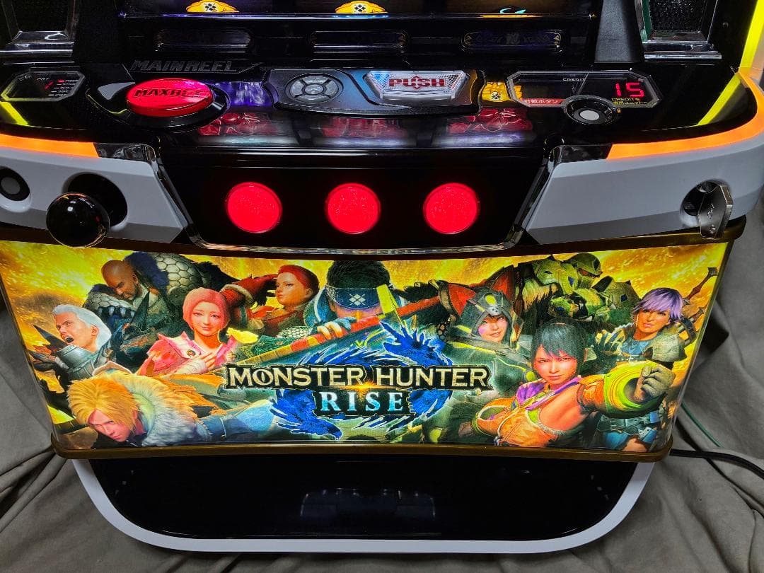 スマスロ モンスターハンターライズ☆遊技アダプタ取付済実機☆たのメル便送料無料