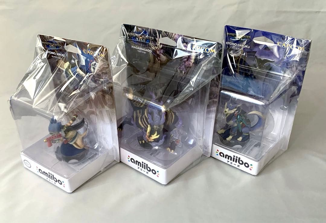 amiibo マガイマガド オトモガルク オトモアイルー 3種セット 新品未開封