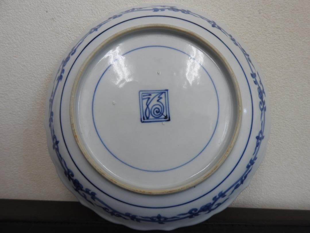 花鳥図　皿　MA873