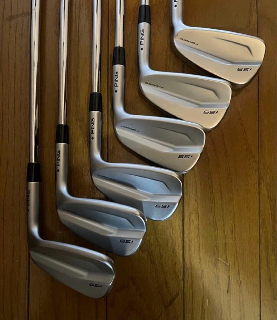 週末限定値下げ！美品pingピン i59 アイアンセット【5I~PW】