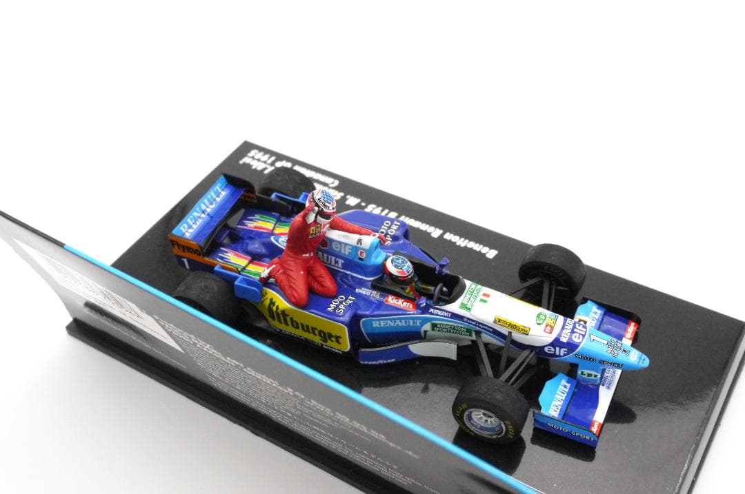 1/43 ベネトン B195 Alesi Taxi マルボロ M.シューマッハ