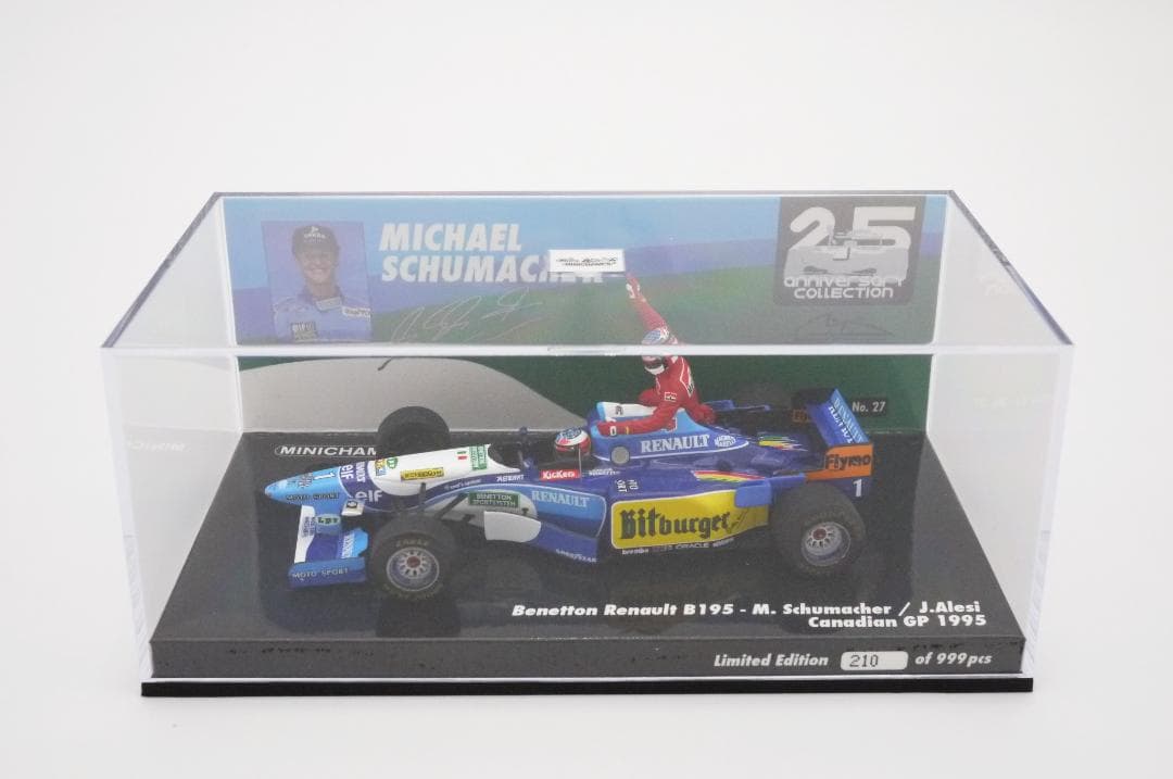 1/43 ベネトン B195 Alesi Taxi マルボロ M.シューマッハ