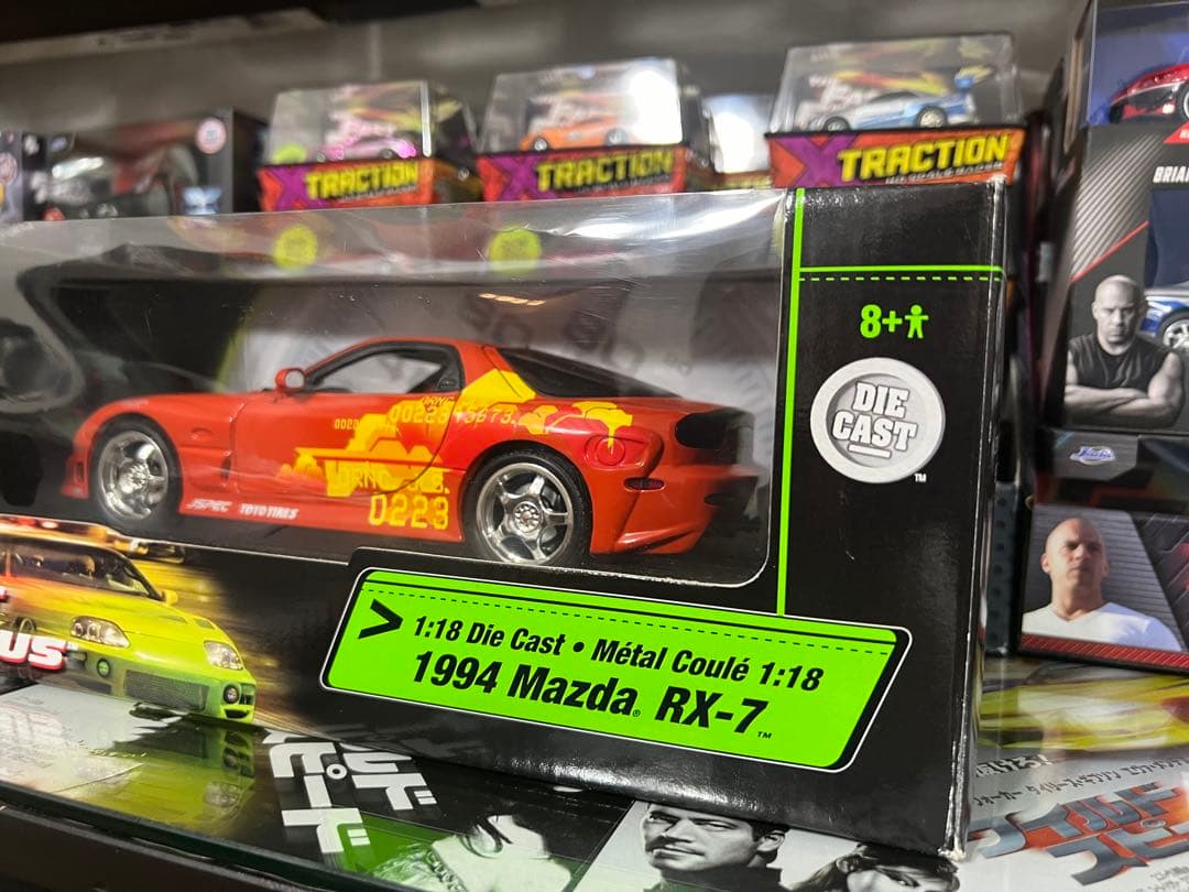 【希少】FAST&FURIOUS MAZDA RX-7 1/18
