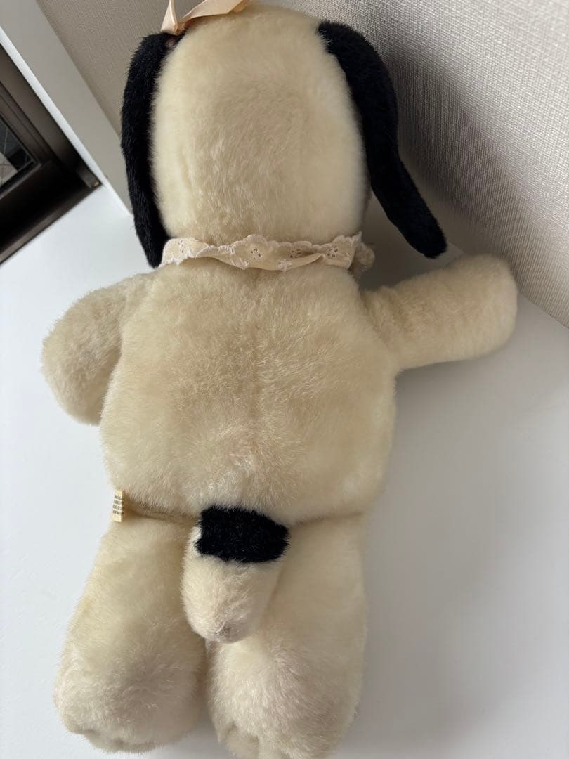 ベルちゃん　スヌーピー　ぬいぐるみ　ピーナッツ　平成レトロ　当時　レア　まつげ