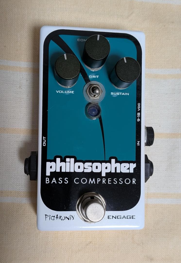 ベース Pigtronix philosopher BASS COMPRESSOR