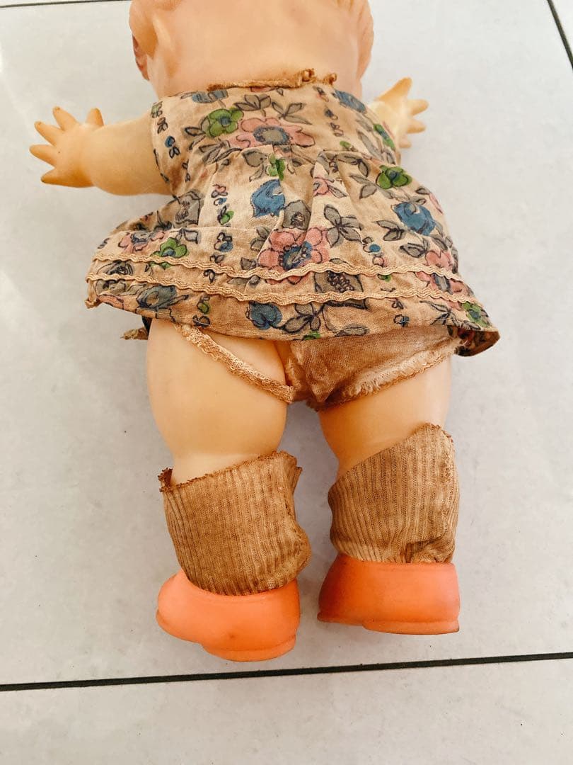 キューピー　デコちゃん　人形　昭和レトロ　ヴィンテージ