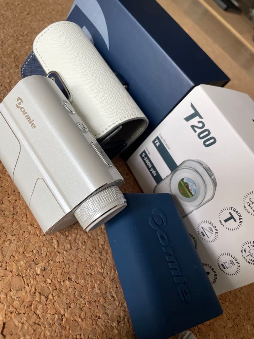 Dormie T200 ゴルフ用距離計 ホワイト ケース付き