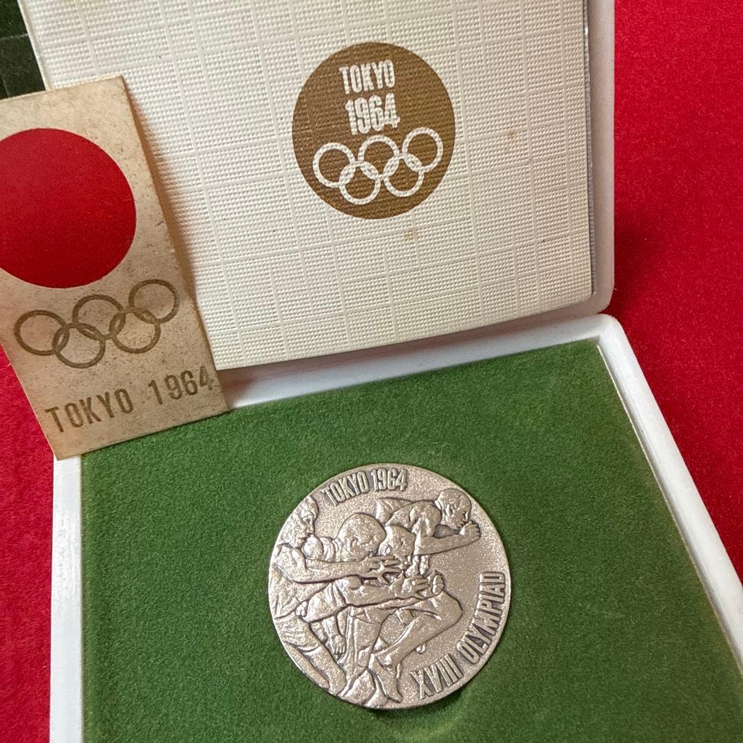 1964東京オリンピック記念銀メダル925