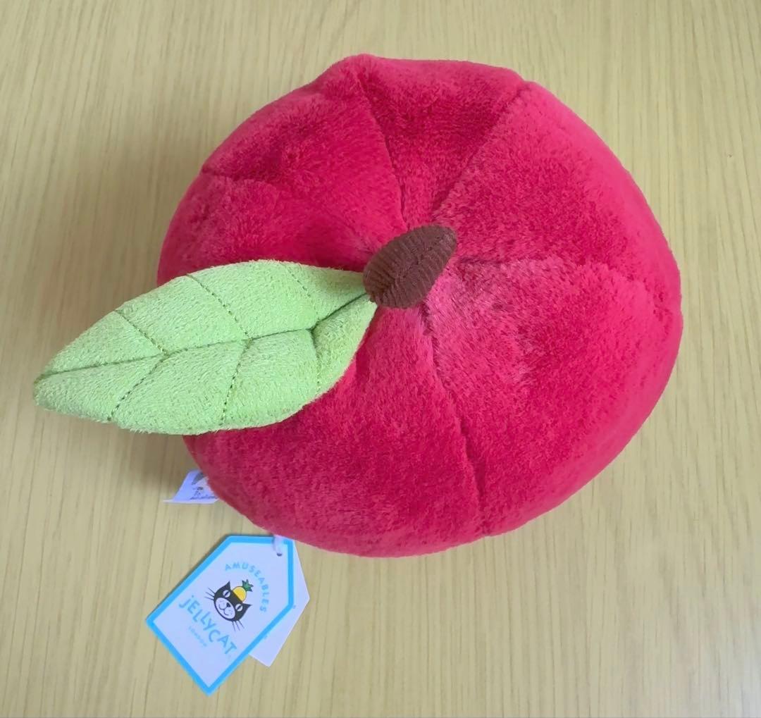 《タグ付き新品》ジェリーキャット アップル りんご 果物 ぬいぐるみ