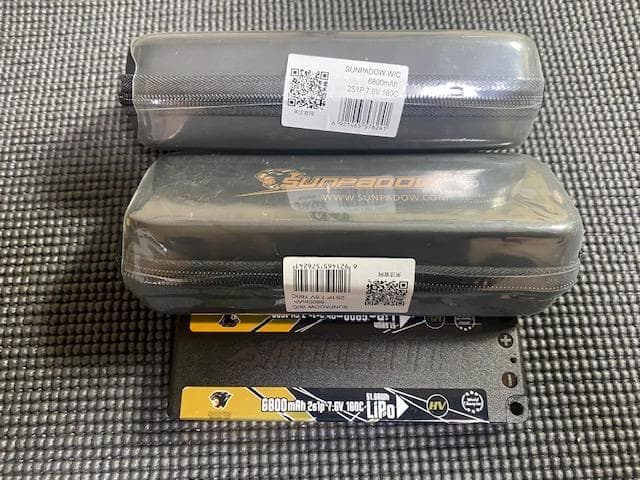 SUNPADOW6800/2本新品/1本使用品