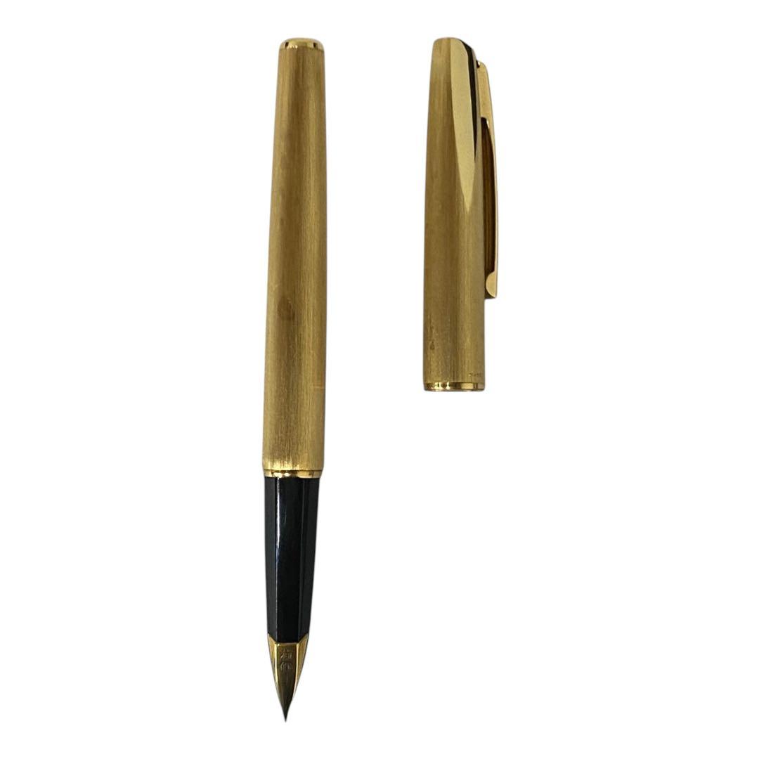 WATERMAN ウォーターマン 万年筆 PLAQUE OR G 18K 750