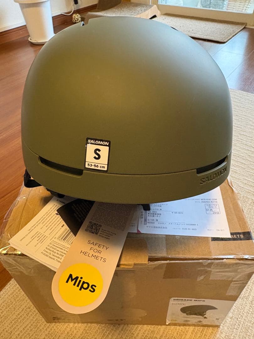 BRIGADE MIPS ヘルメット オリーブ　新品　半額以下