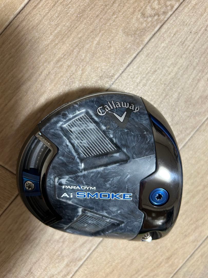 PARADYM Ai SMOKE MAX ドライバー ヘッドのみ　純正ウェイト付
