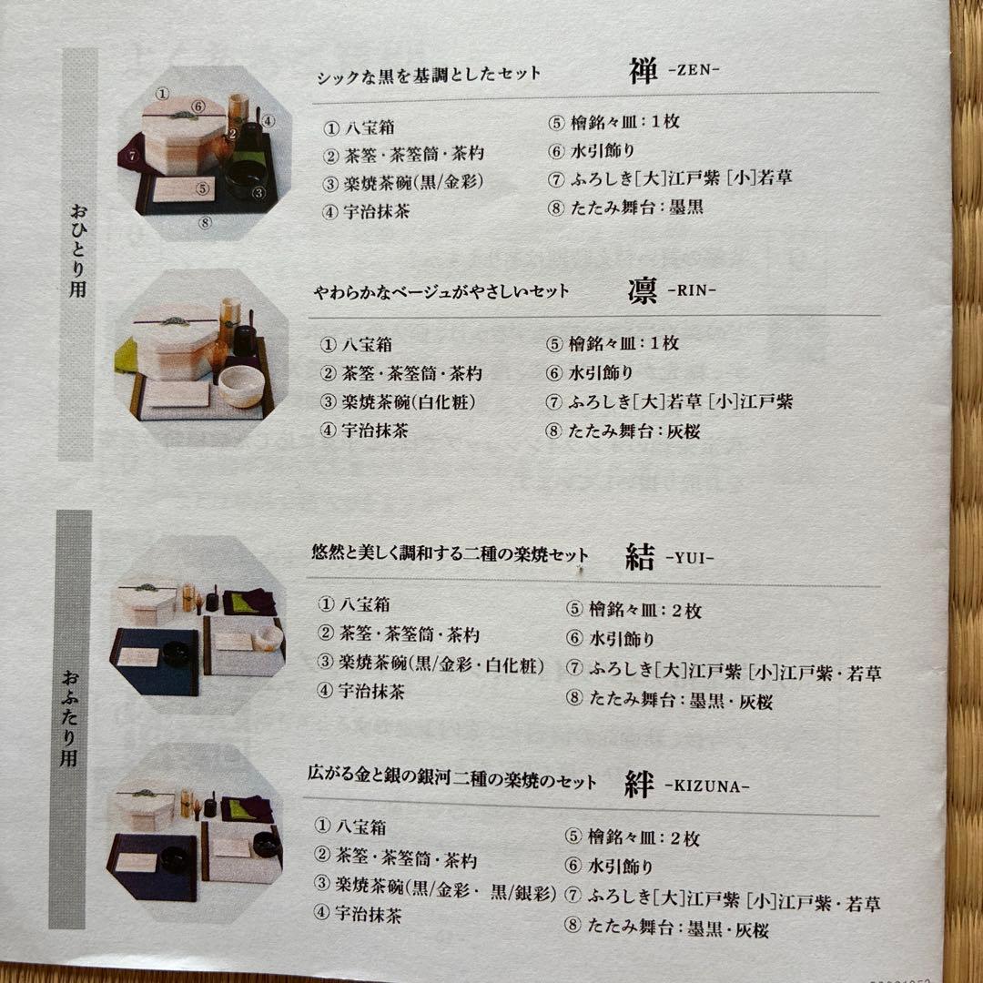 八宝茶箱、結