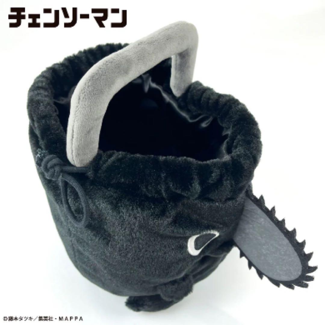 チェンソーマン ブラック ポチタ ぬいぐるみ 巾着 黒ポチタ ポーチ