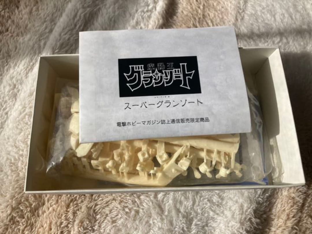 未組み立て　S(スーパー)・グランゾート　サインつき