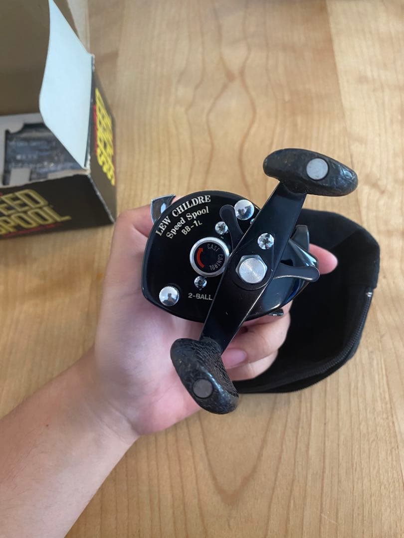 LEW CHILDRE SPEED SPOOL BB-1L 箱あり　箱等備品あり