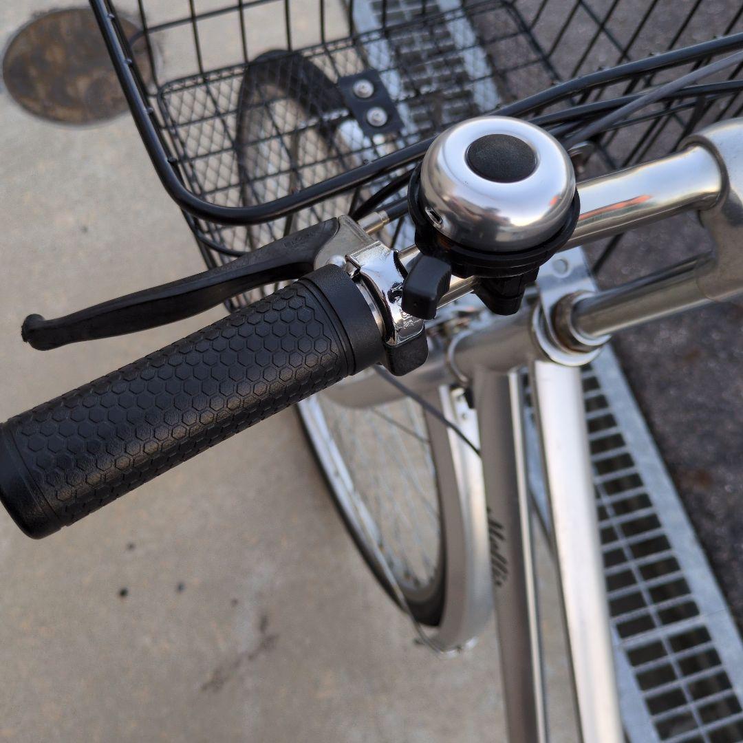 サイモト自転車 26インチ シルバー