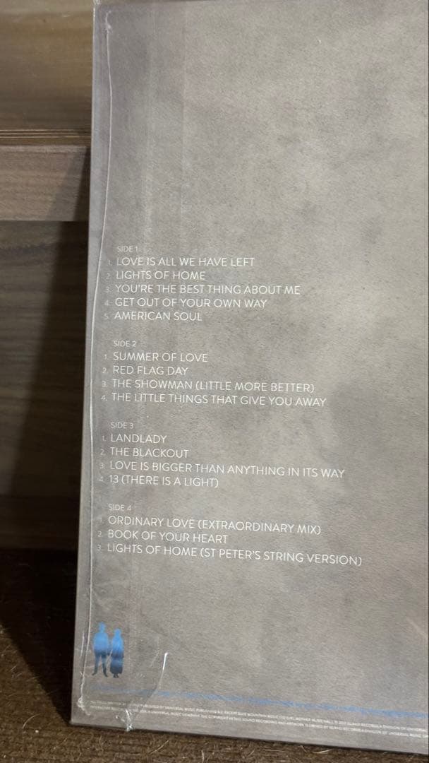U2 Songs of Experience 青盤2LP 未開封