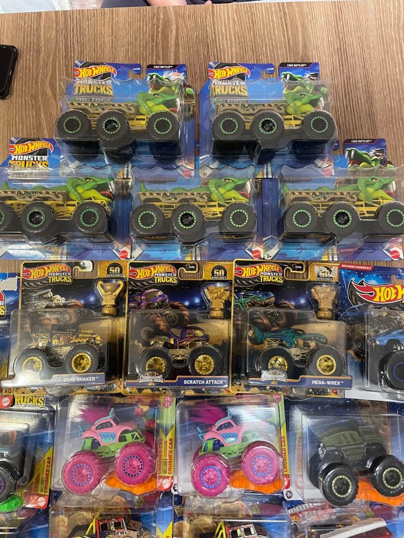 ホットウィール　モンスタートラック　未開封品　46台　まとめ売り　バラ売り可