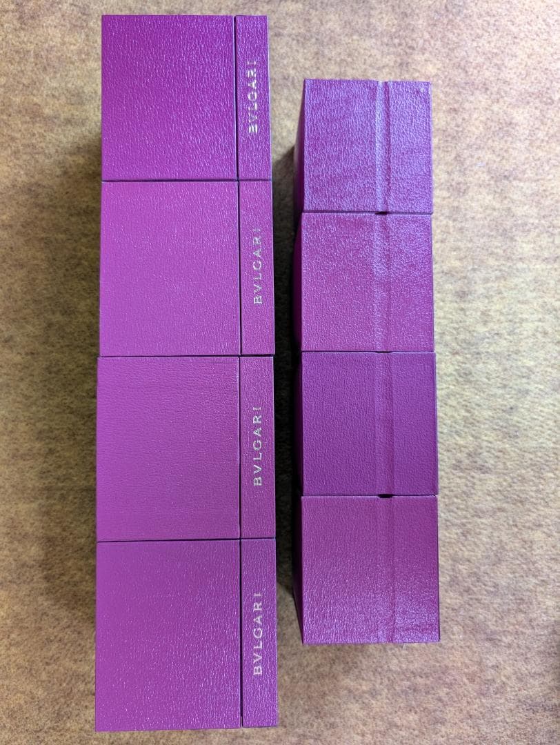 まとめ売り　ブルガリ　BVLGARI　リング　指輪　空箱　ボックス　ケース　袋