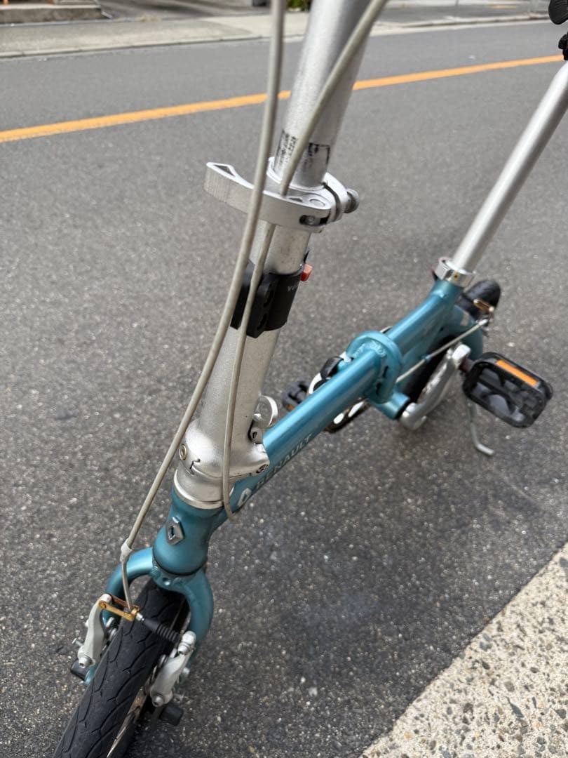 142 自転車 大阪市 【引取り限定】 14インチ 折りたたみ