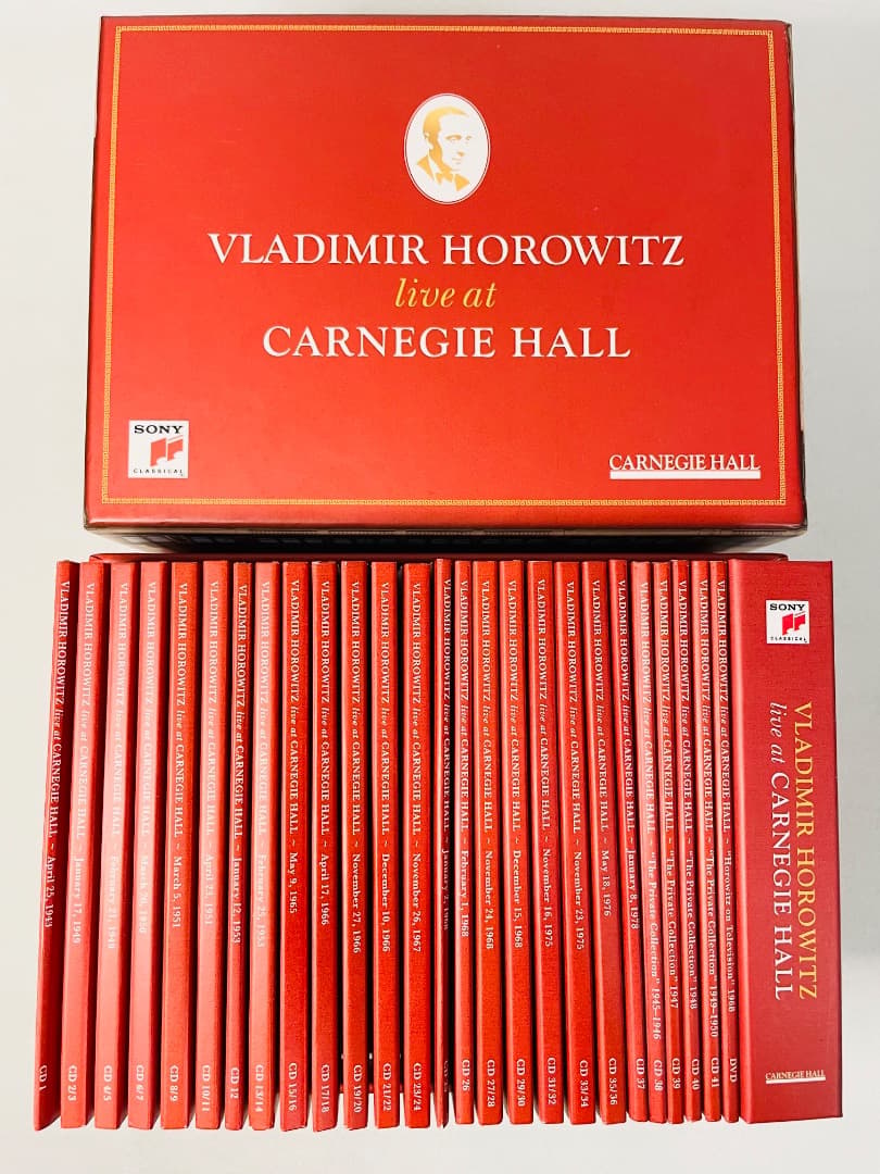 ホロヴィッツ・ライヴ・アット・カーネギー・ホール （４１ＣＤ＋ＤＶＤ）希少