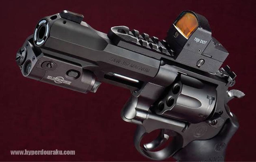 タナカ　ガスガン m327 リボルバー　東京マルイ　ドットサイト付き