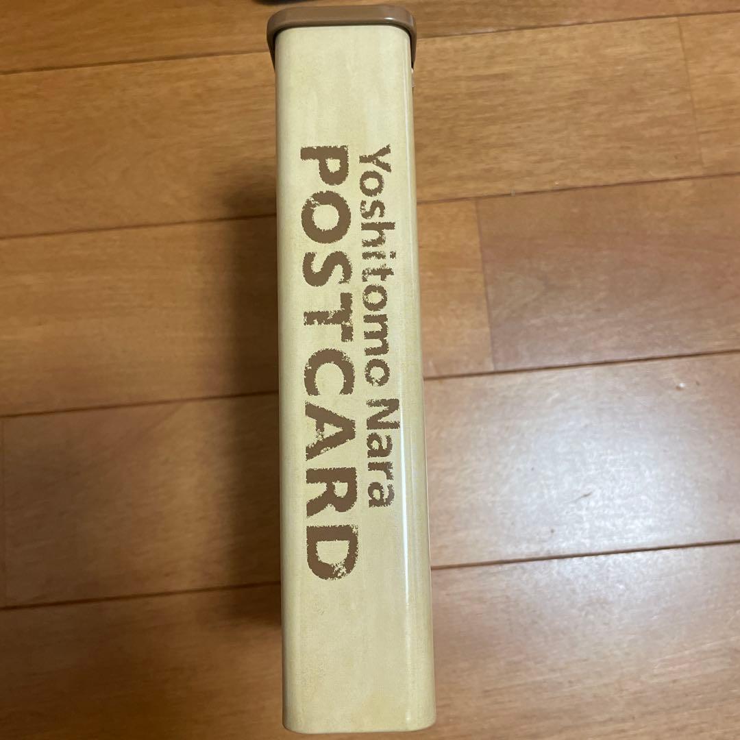 値下げ　アート　奈良美智　ポストカード　缶