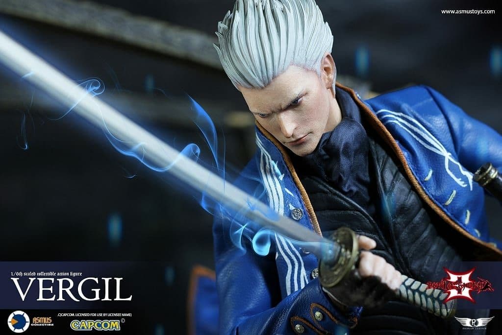 開封品　バージル 「デビルメイクライ3」 1/6 アスモストイズ