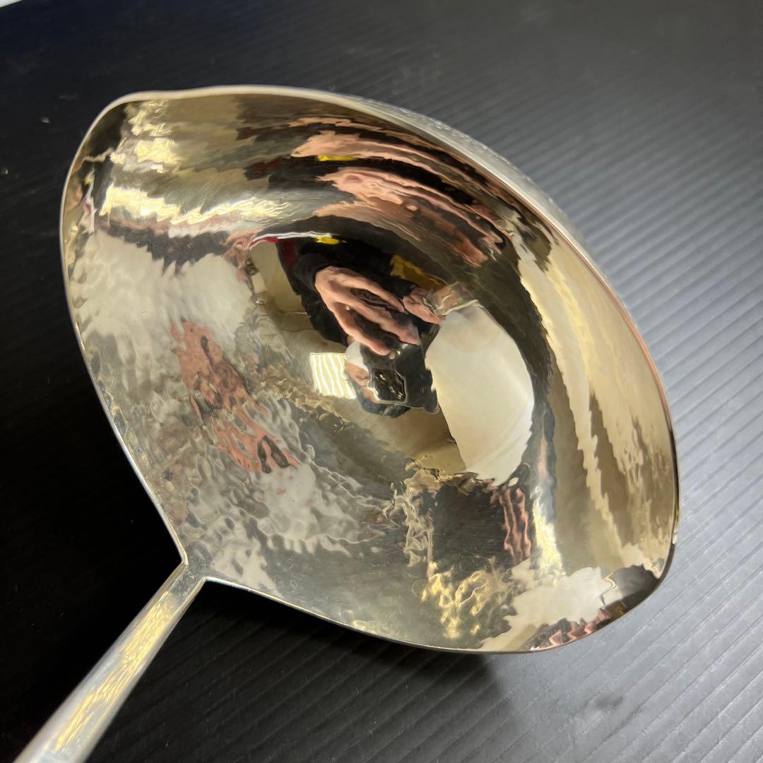 ジョージジェンセン　エコーンsterling925特大グレービーレードル208g