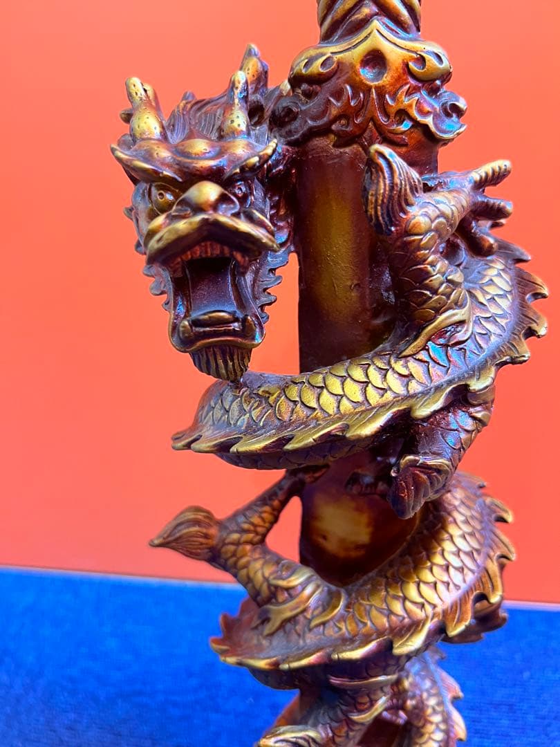838  剣龍　置物