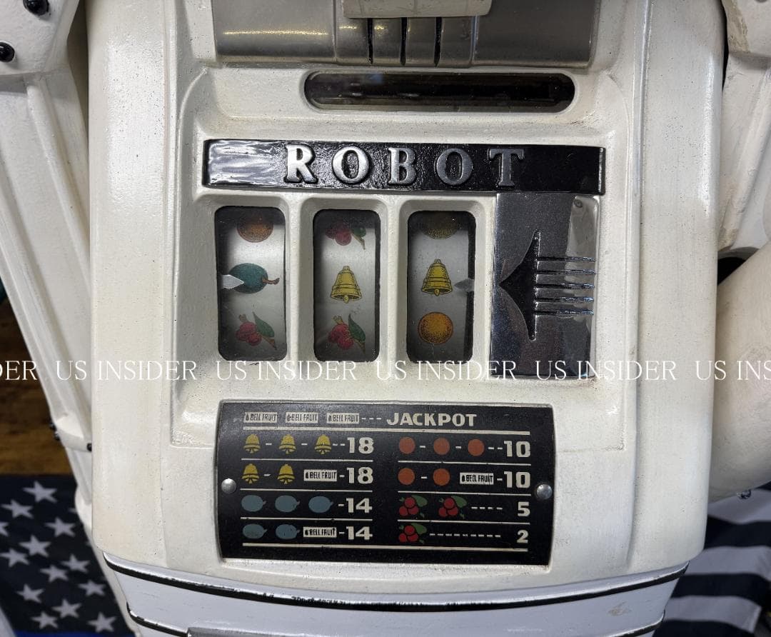 カルフォルニア直輸入　世界にひとつ!! 1947年製スロットマシンをカスタマイズ