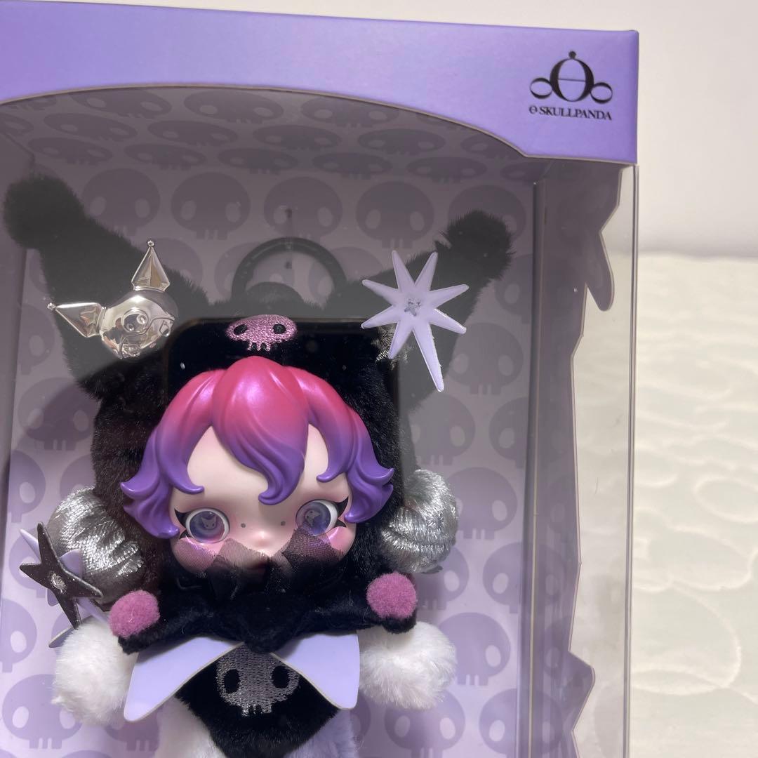 新品未使用☆POPMART SKULLPANDA×KUROMIペンダント