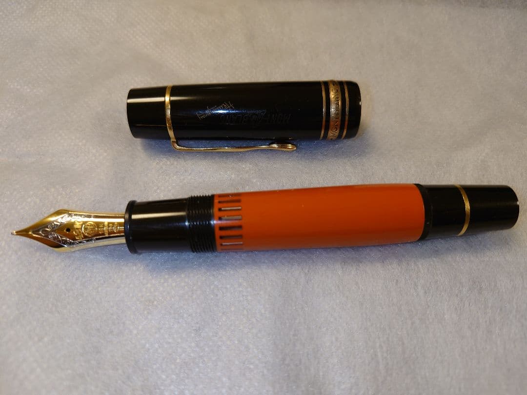 MONTBLANC モンブラン 万年筆 作家シリーズ1992年 ヘミングウェイ