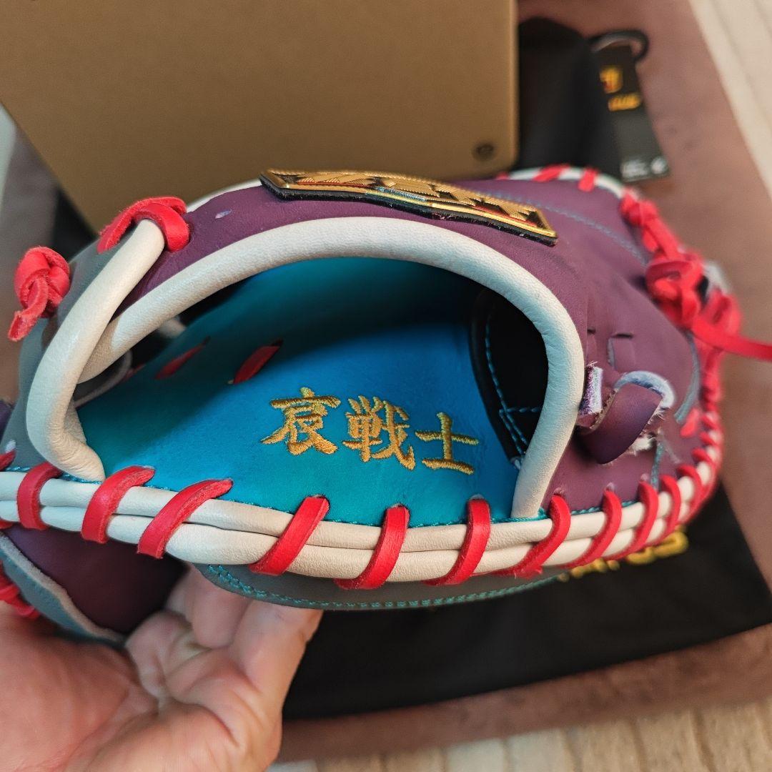 新品!型付け済！ZETTプロステイタス　軟式オーダーキャッチャーミット