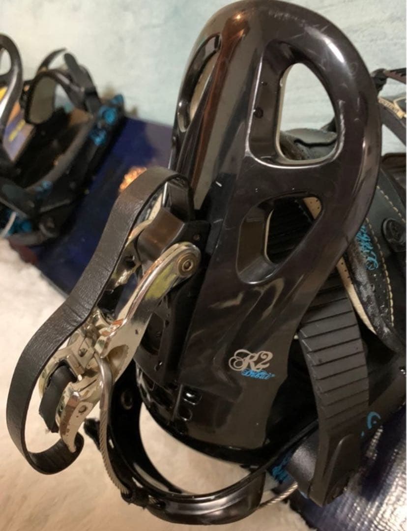 K2 スノーボード ビンディングのみ 黒　2個セット　女性用